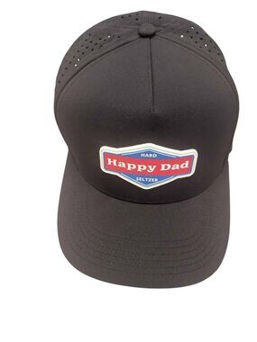 Happy Dad Black Trucker Mesh Hat | NEW